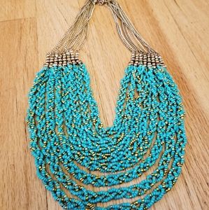multi strand necklace